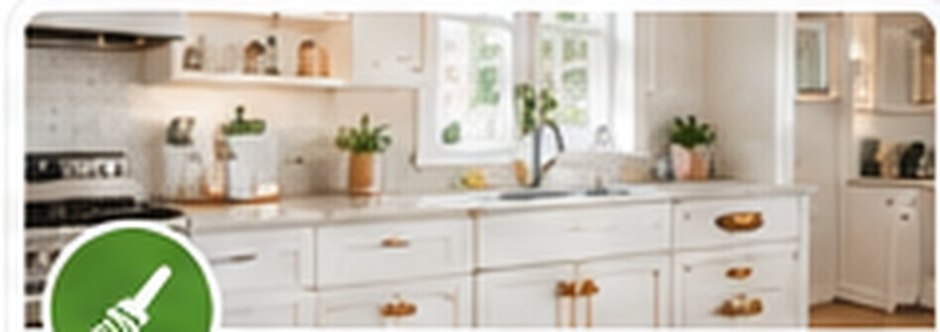 Clean bright kitchen representing detailed deep cleaning