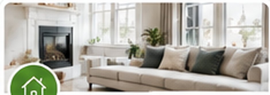 Bright living room prepared for house and apartment cleaning